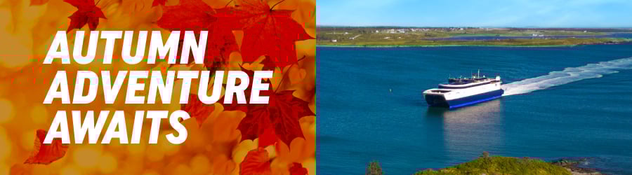 The CAT sailing across the Gulf of Maine