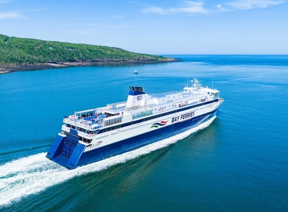 MV Fundy Rose open waters