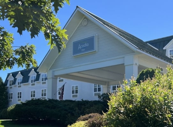 Exterior at Acadia Inn