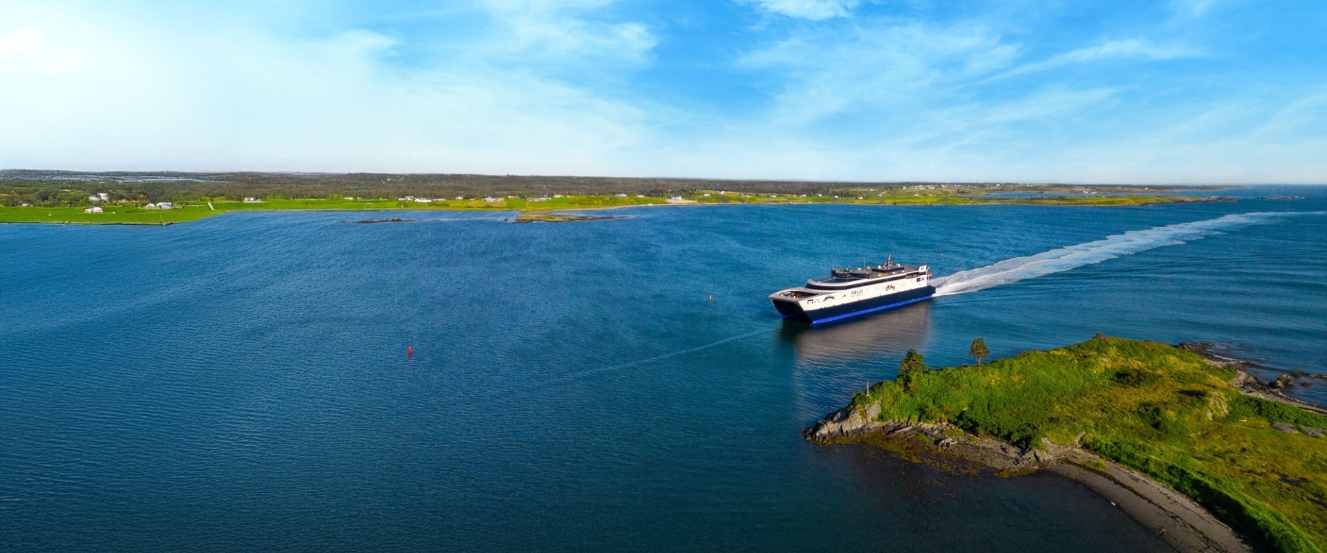 The CAT Ferry Sailing